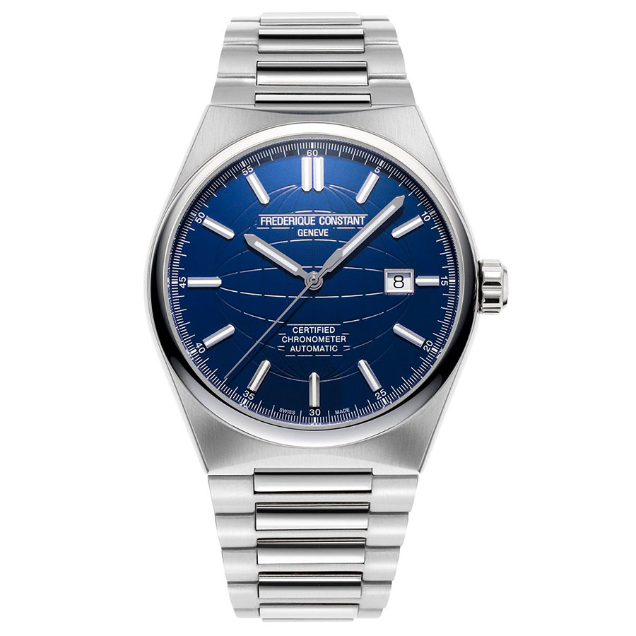 Часы Frederique Constant FC-303N4NH6B ремешок резиновый для часов 20 мм мягкий силиконовый браслет с изогнутым концом черный зеленый синий браслет для дайвинга