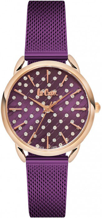 Часы Lee Cooper LC06697.480 кружка супер камиллочка фиолетового цвета внутри