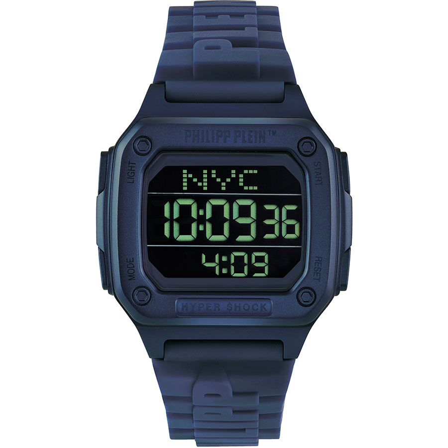 секундомер torres stopwatch sw 001 часы будильник дата черно синий new Часы Philipp Plein PWHAA0321