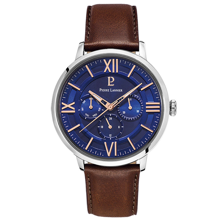 Часы Pierre Lannier 253C164 ремешок для часов из мягкой замши аксессуары для часов с пряжкой из нержавеющей стали 18 мм 19 мм 20 мм 22 мм 24 мм сине коричневый
