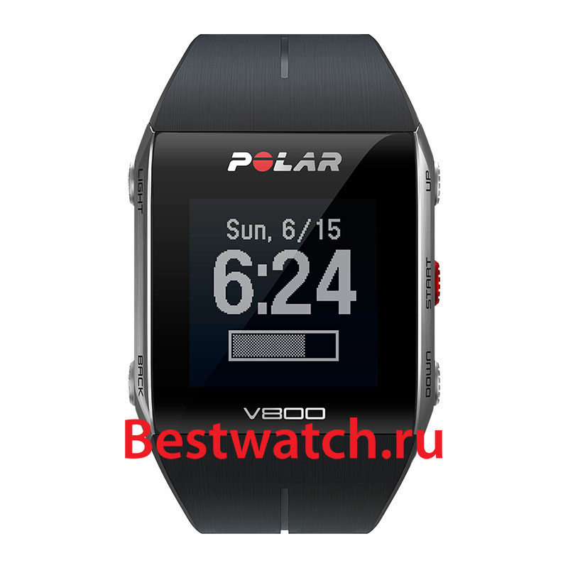 Часы Polar V800 V800-Black. 