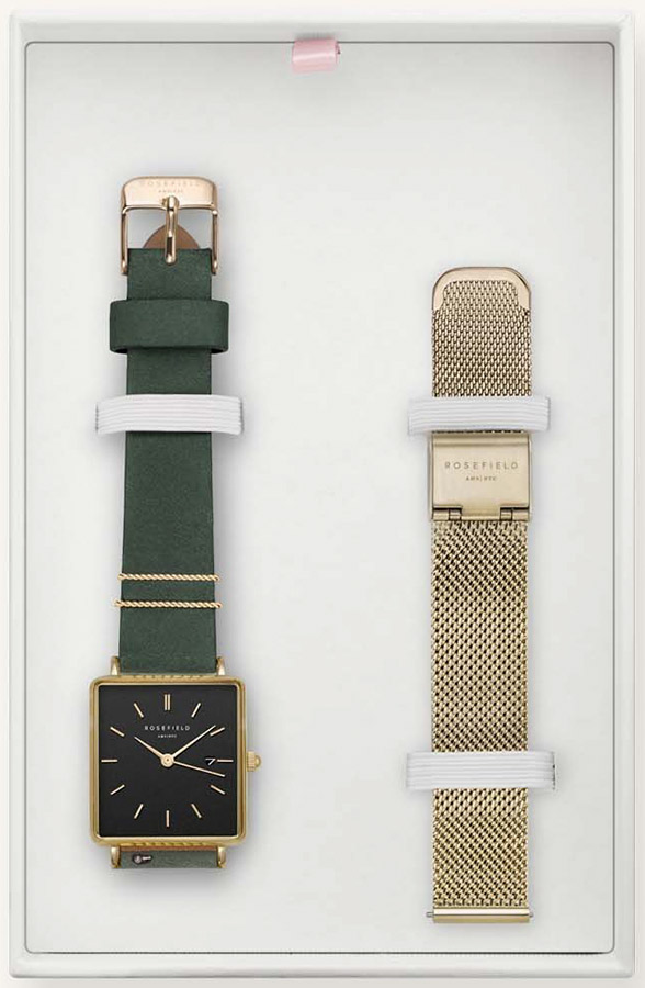 Часы Rosefield BFGMG-X237 ремешок для часов dw нейлоновый браслет с пряжкой цвета розового золота для мужчин и женщин 12 мм 14 мм 13 мм 16 мм 19 мм