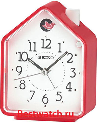Настольные часы Seiko QHP002RN цифровой будильник изогнутый плоский большой дисплей фотозеркало для детской спальни функция повтора температуры настольные часы дом