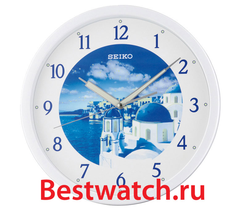 Настенные часы Seiko QXA595HN часы настенные круглые пластик цвет белый 4 4x29 5 см