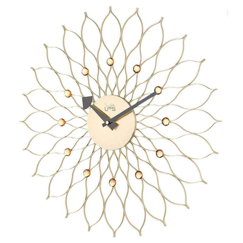 часы настенные atmosphera old town круглые пластик цвет коричневый ø50 см Настенные часы Tomas Stern TS-8018
