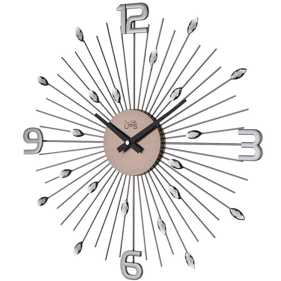 Настенные часы Tomas Stern TS-8050 бесшумные большие настенные часы кварцевые часы механизм для самостоятельного ремонта детали стрелки настенные часы механизм 1 комплект