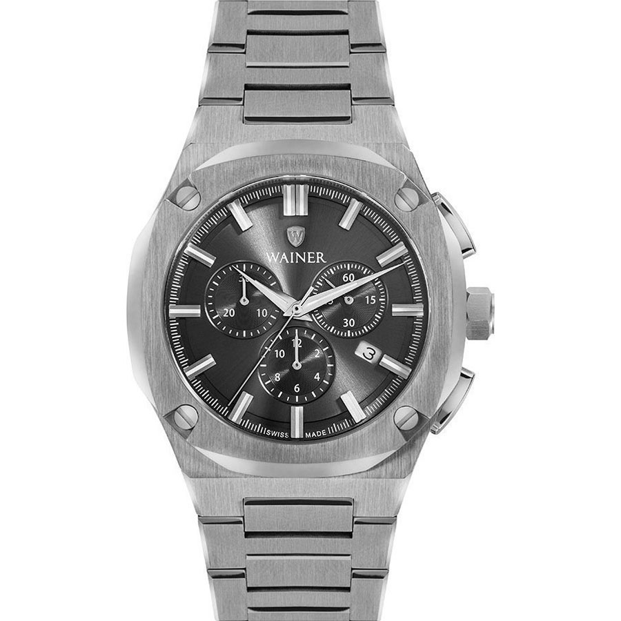 Часы Wainer WA.10000B часы наручные wainer wa 16910 g