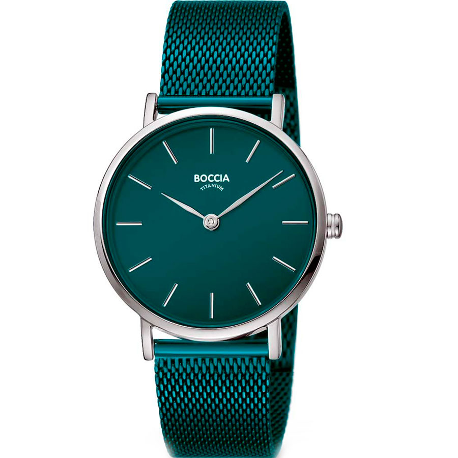 Часы Boccia 3281-10 наручные часы boccia 3281 10 серый зеленый