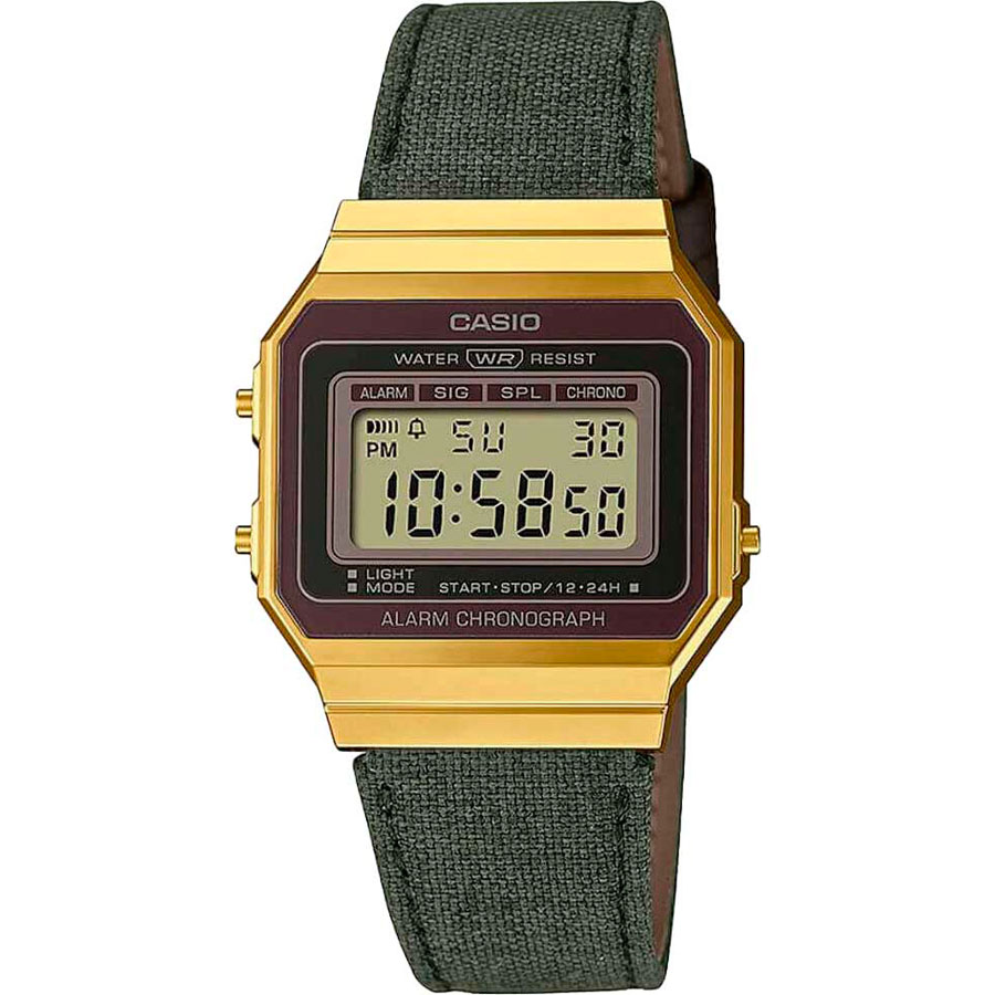 Часы Casio A700WEGL-3A наручные часы casio a700wegl 7aef серый черный