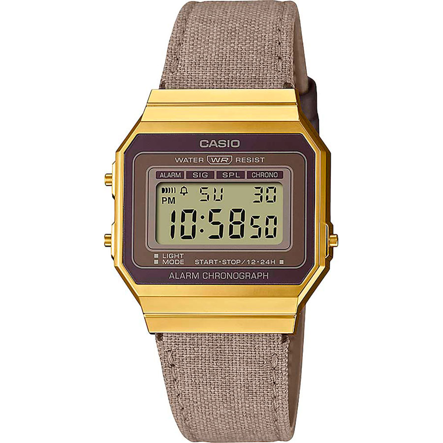 Часы Casio A700WEGL-5A наручные часы casio a700wegl 7aef серый черный