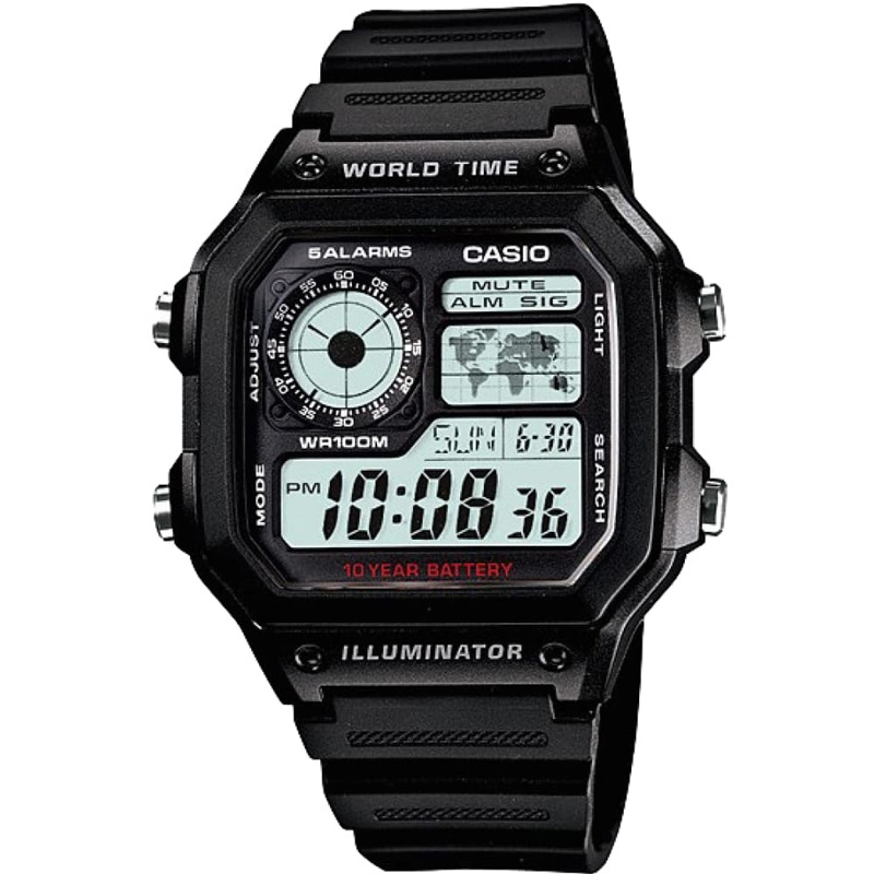 Часы Casio AE-1200WH-1A наручные часы casio ae 1400whd 1a