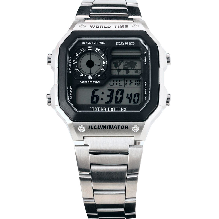 Часы Casio AE-1200WHD-1A часы casio b640wb 1a