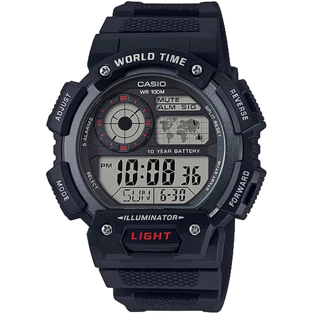 Часы Casio AE-1400WH-1A наручные часы casio ae 1400wh 9a