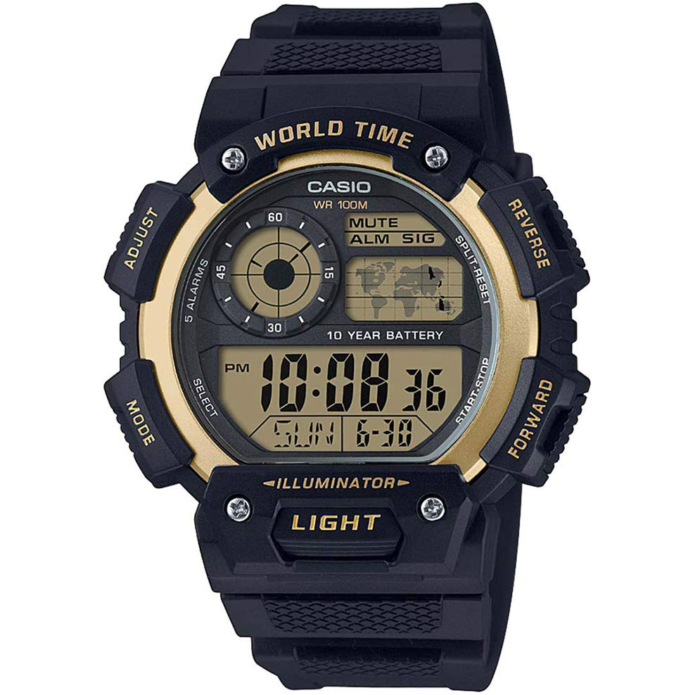 Часы Casio AE-1400WH-9A часы casio awm 500gd 9a