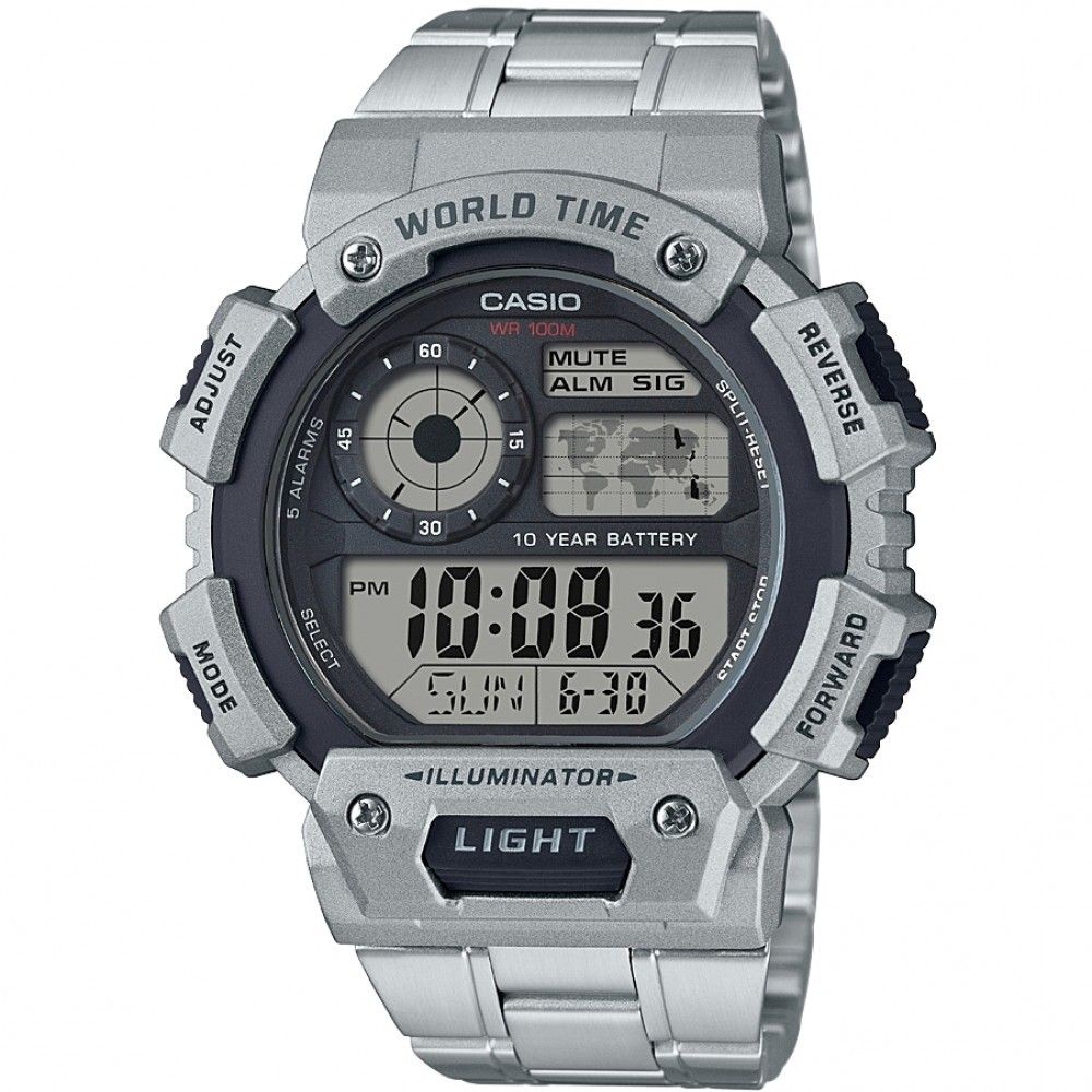 Часы Casio AE-1400WHD-1A часы наручные casio digital ae 1400whd 1a