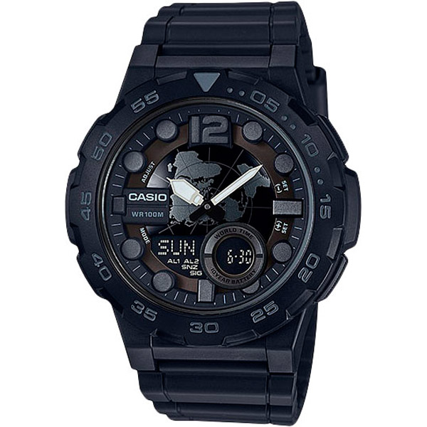 Часы Casio AEQ-100W-1B часы casio aeq 110w 1a