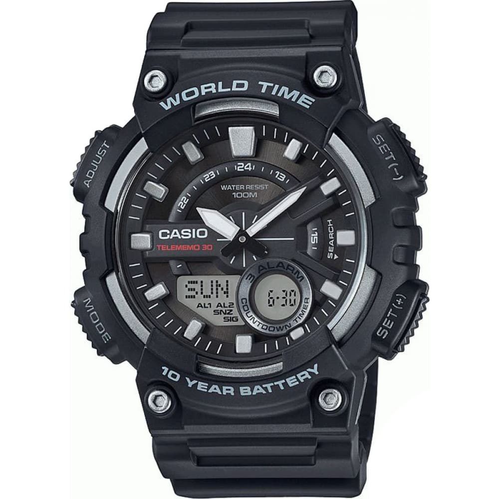 Часы Casio AEQ-110W-1A часы casio a100wef 1a