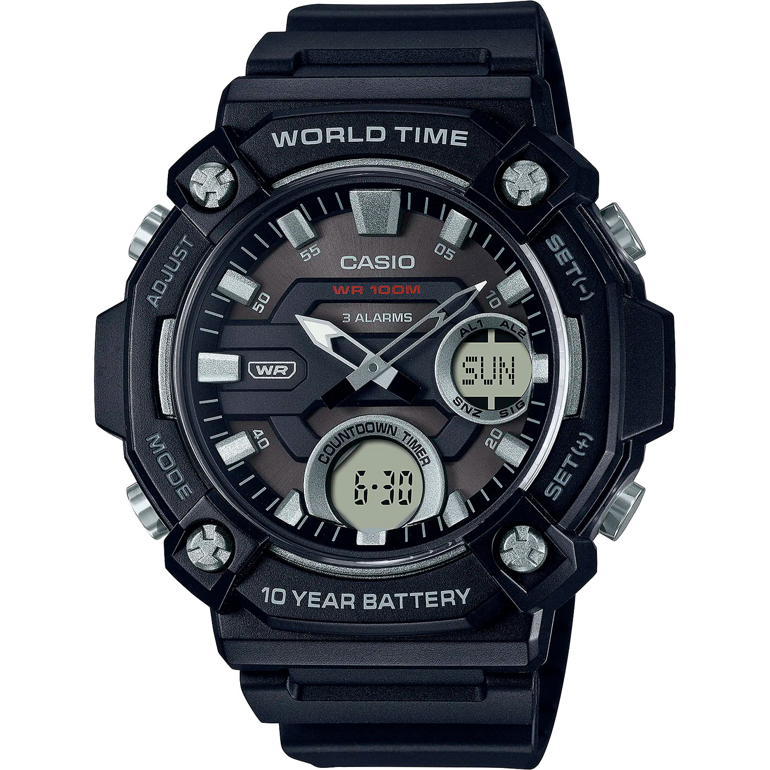 Часы Casio AEQ-120W-1A часы casio aeq 110w 1a