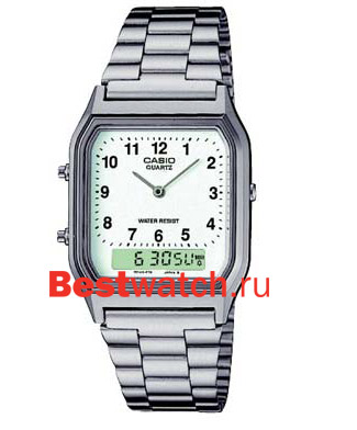 Часы Casio AQ-230A-7B часы casio aq 800e 1aef