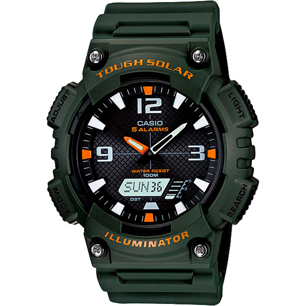Часы Casio AQ-S810W-3A часы casio aq 800e 1aef