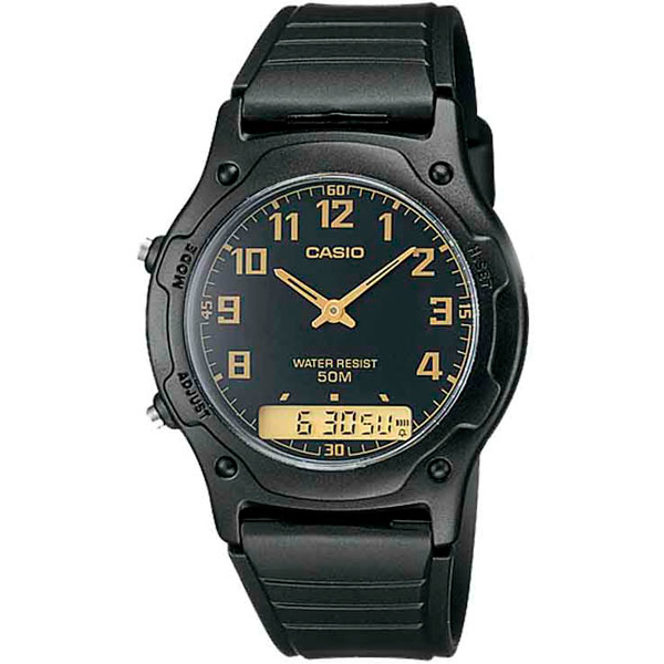Часы Casio AW-49H-1B часы casio aw 80d 1a