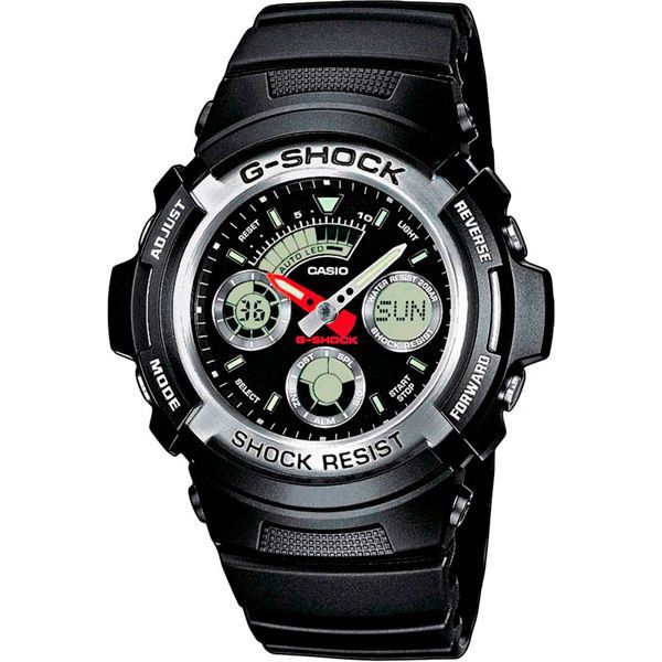 Часы Casio AW-590-1A наручные часы casio aw 49he 1a