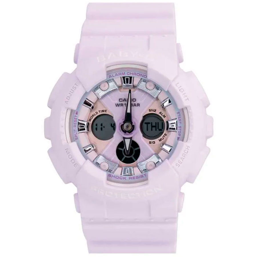 Часы Casio BA-130WP-6A casio baby g ba 130wp 2a