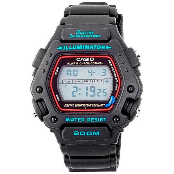 Часы Casio DW-290-1V наручные часы maurice lacroix pt6358 ss001 330 1