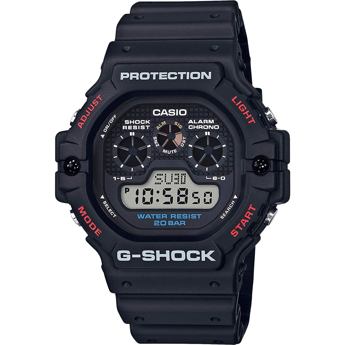 Часы Casio DW-5900-1ER часы casio gw b5600bl 1er