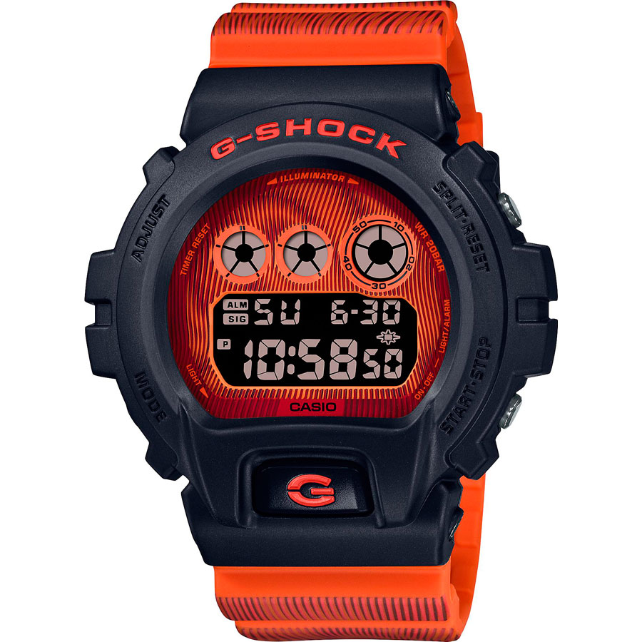 G shock watches orange and black outlet