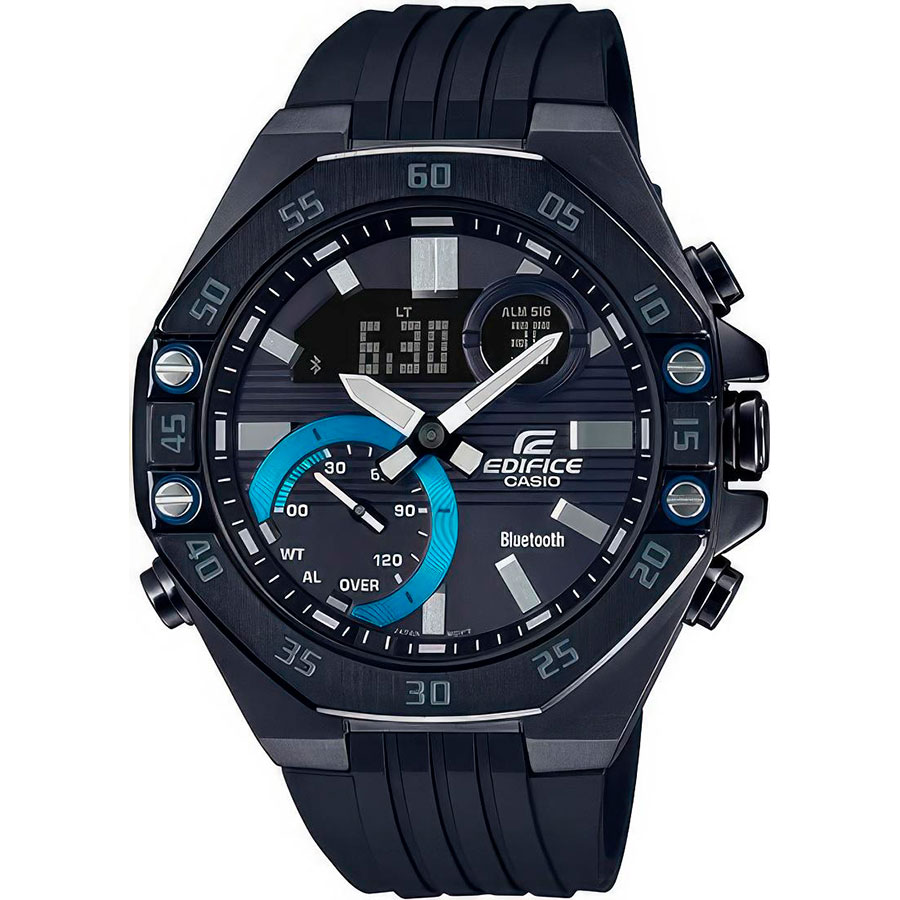 наручные часы casio edifice ecb 10pb 1aef черный Часы Casio ECB-10PB-1AEF