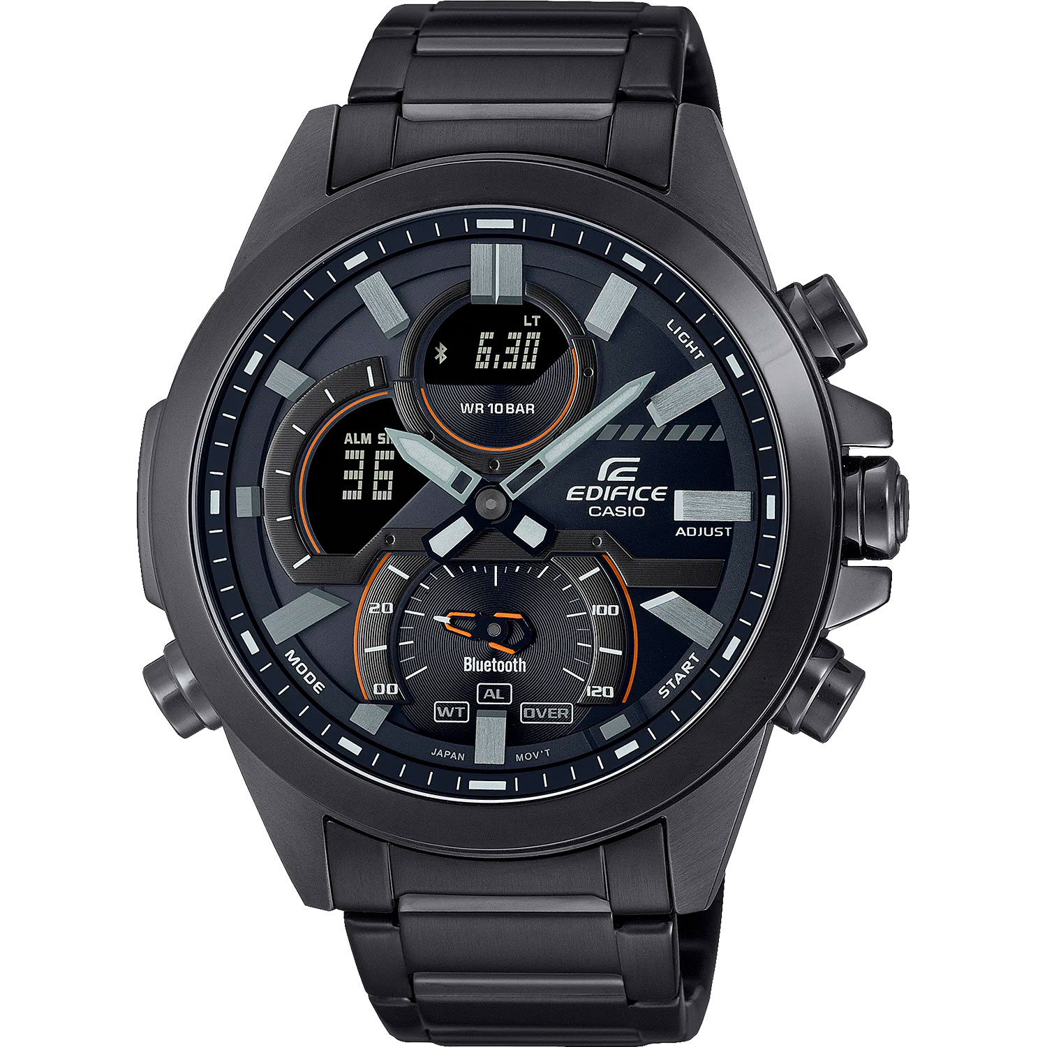 Часы Casio ECB-30DC-1A наручные часы casio ecb 30dc 1aef