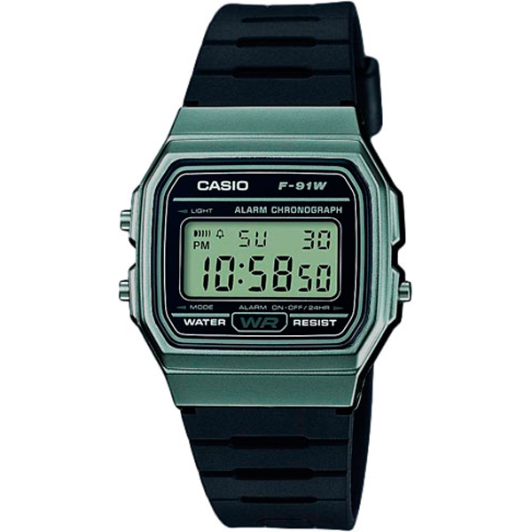 Часы Casio F-91WM-1B наручные часы casio f 91wm 7a