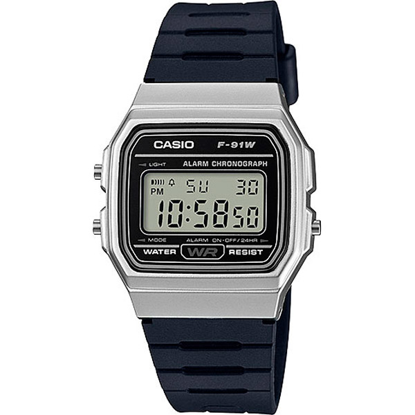 Часы Casio F-91WM-7A casio f 91wm 3adf casio f 91w 1dg casio f 91wm 2adf casio f 91wm 1bdf men wristwatch clock watch original