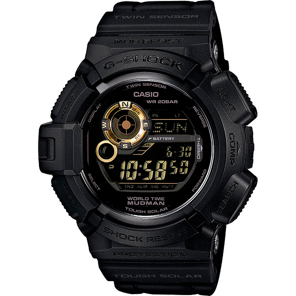 Часы Casio G-9300GB-1E цена и фото