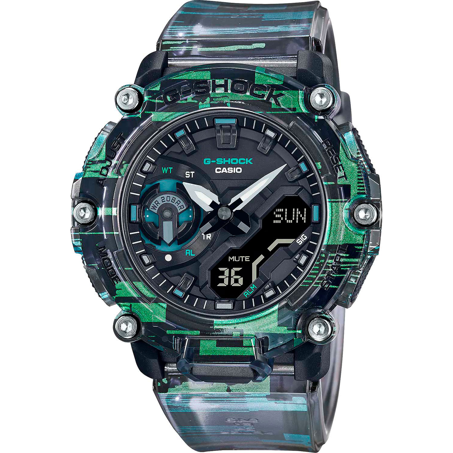 Часы Casio GA-2200NN-1A часы casio ga 110 1a