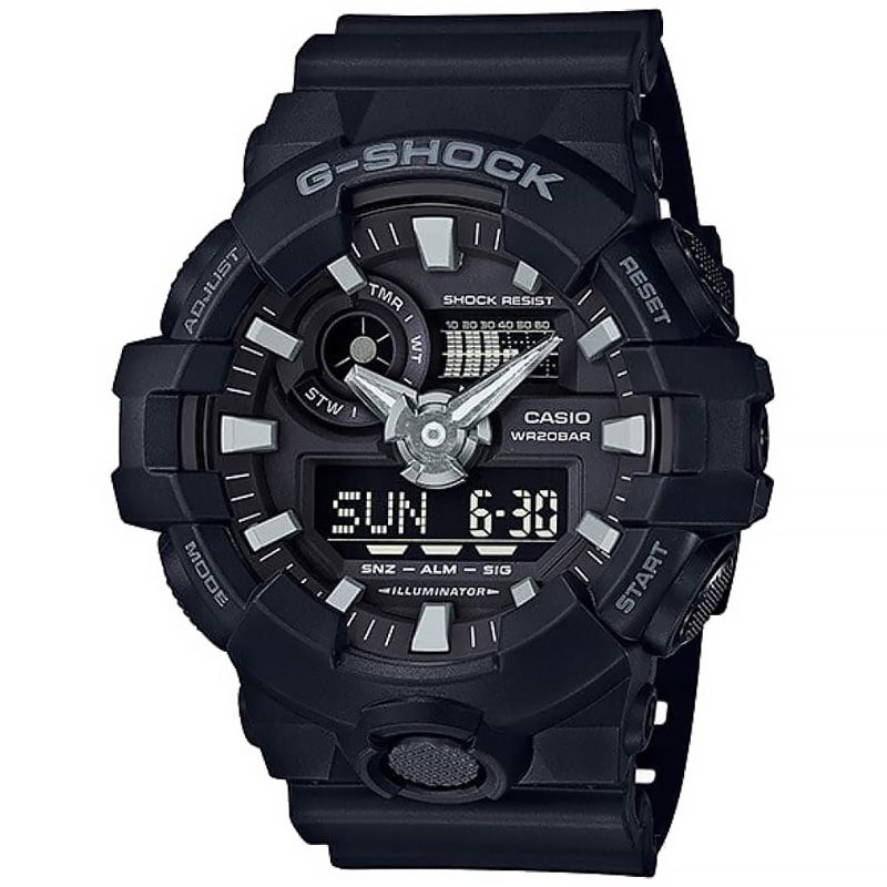 Часы Casio GA-700-1B часы casio hda 600b 1b