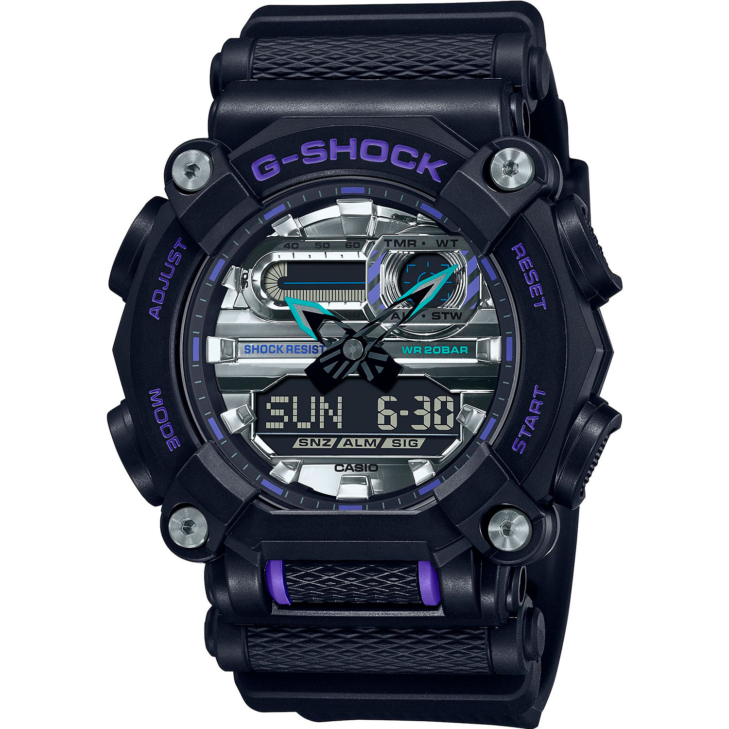 Часы Casio GA-900AS-1A часы casio ga 110 1a