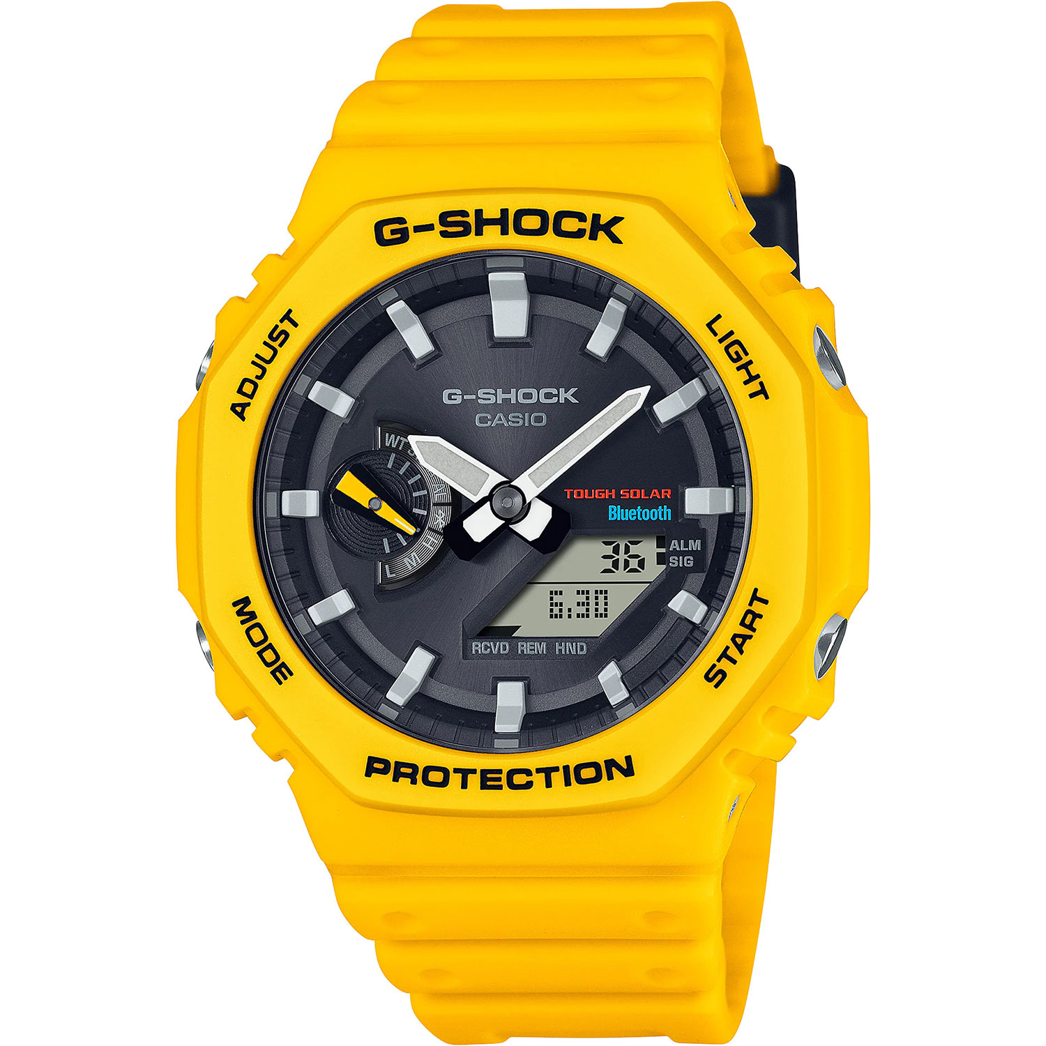 Yellow casio watch clearance