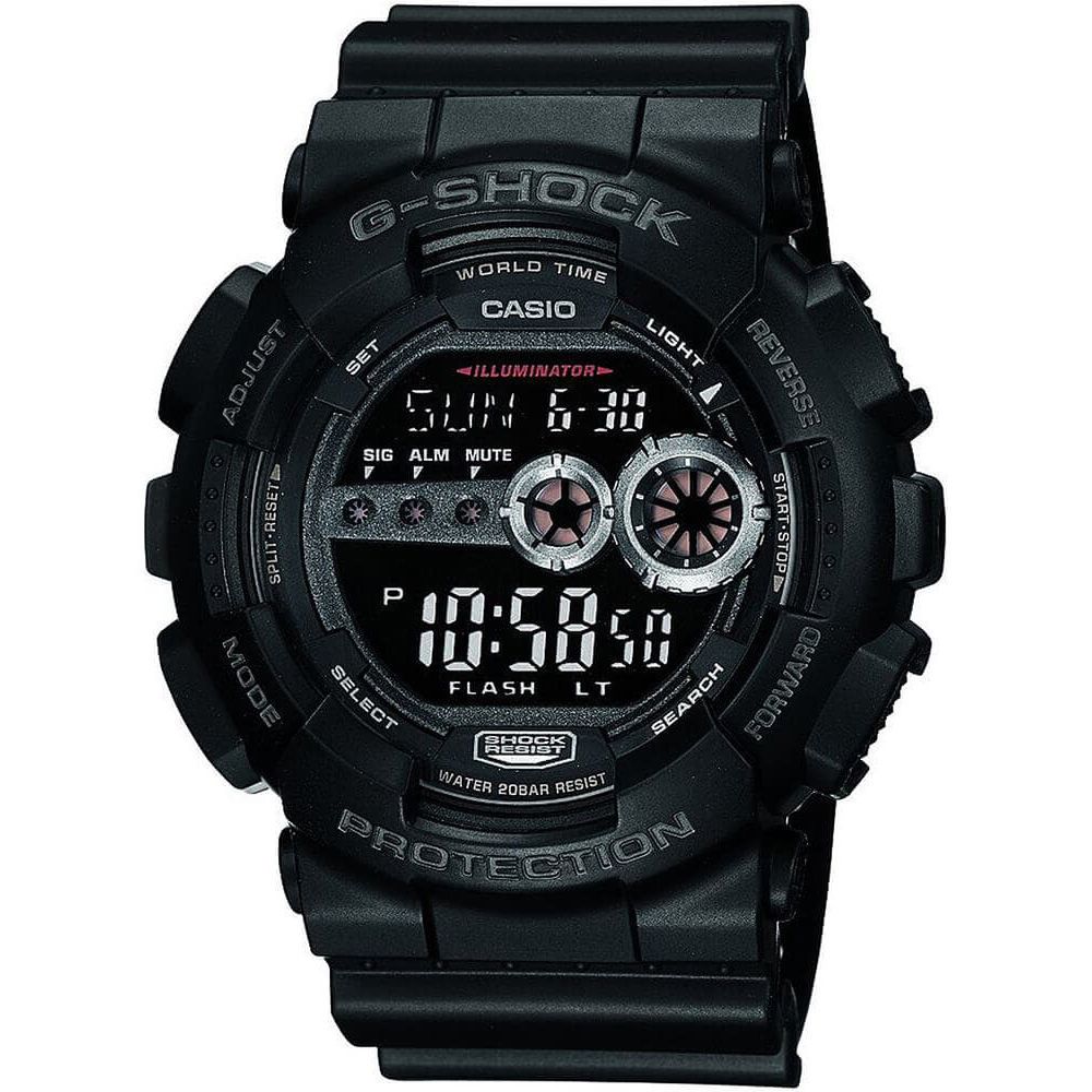 Часы Casio GD-100-1B часы casio a168wegb 1b