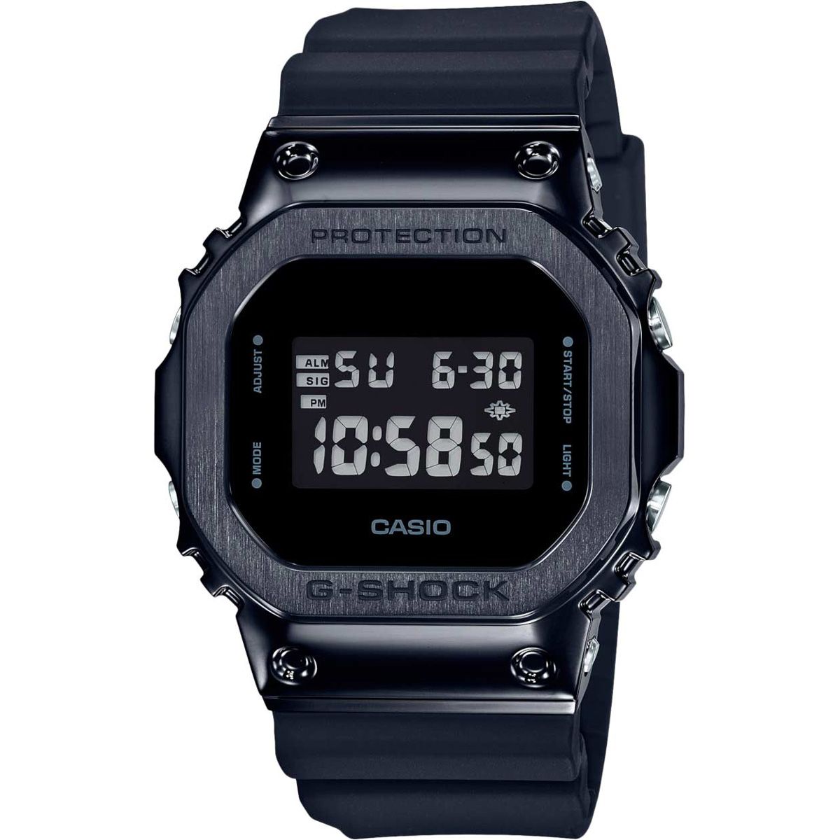 Часы Casio GM-5600B-1ER gm series gm s2100 3aer женские часы из зеленой резины casio зеленый