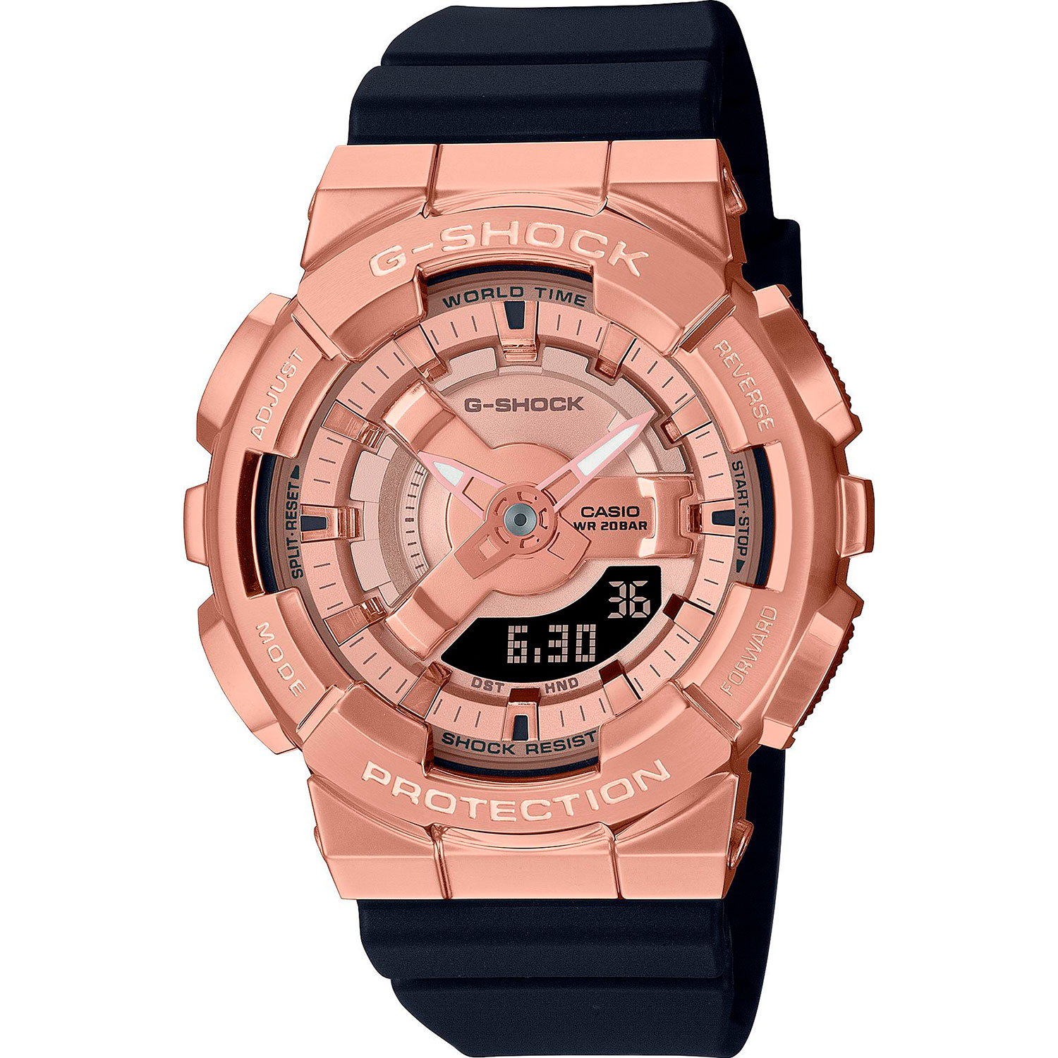 Часы Casio GM-S110PG-1A часы casio gm 2100cb 1a