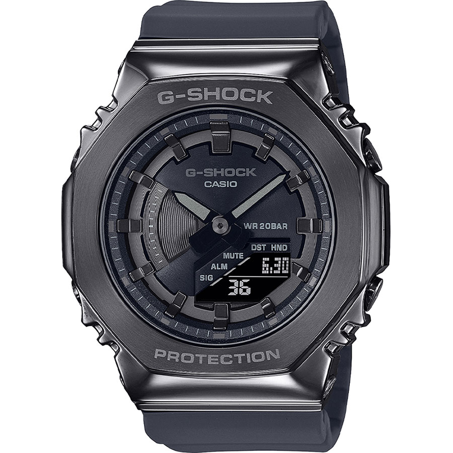 Часы Casio GM-S2100B-8AER gm series gm s2100b 8aer женские часы из черного каучука casio черный