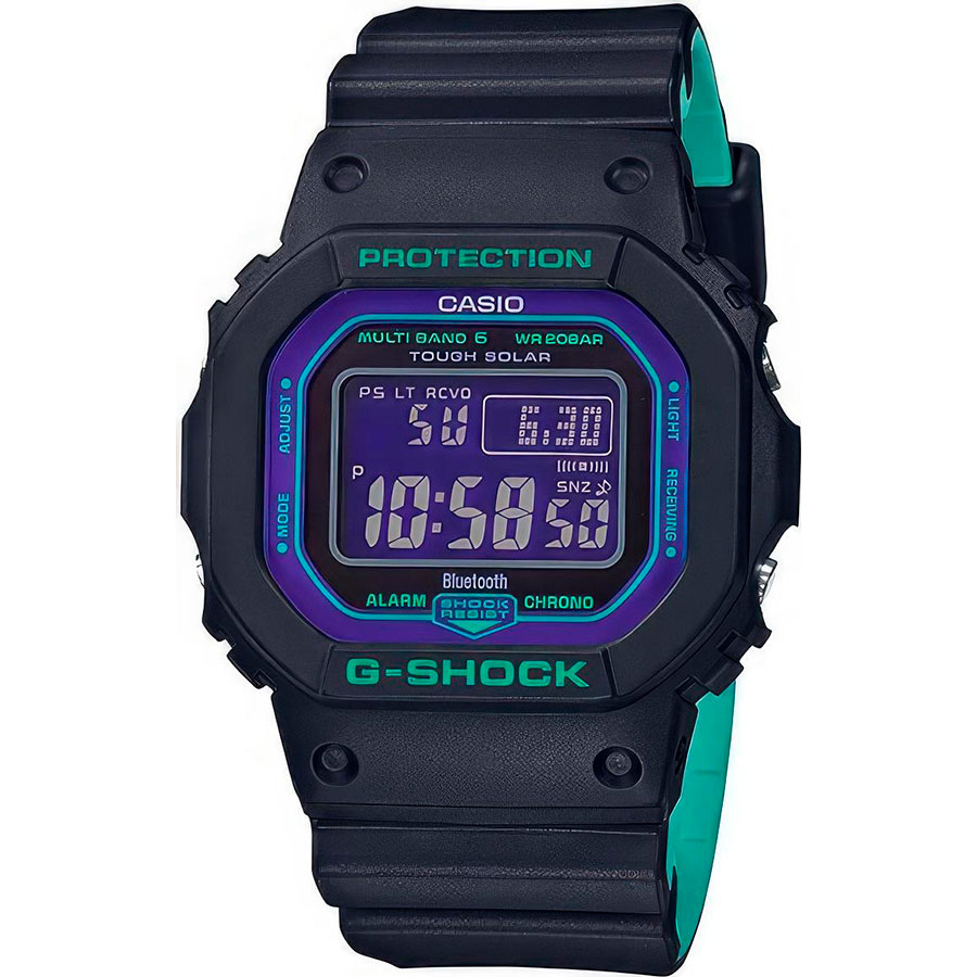 Часы Casio GW-B5600BL-1ER часы casio gm s5600pg 1er