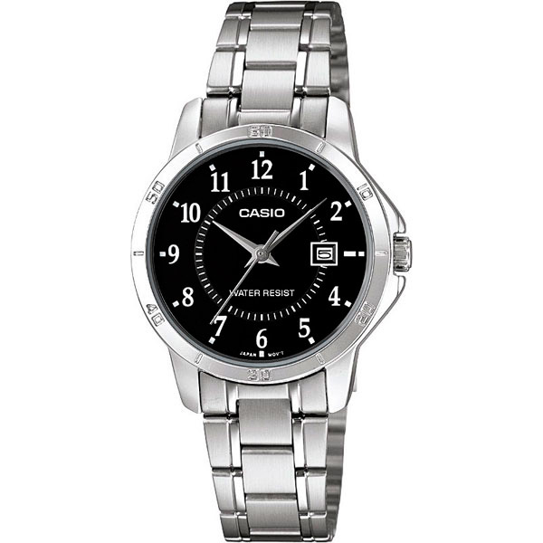 Часы Casio LTP-V004D-1B женские часы casio ltp v004d 1b