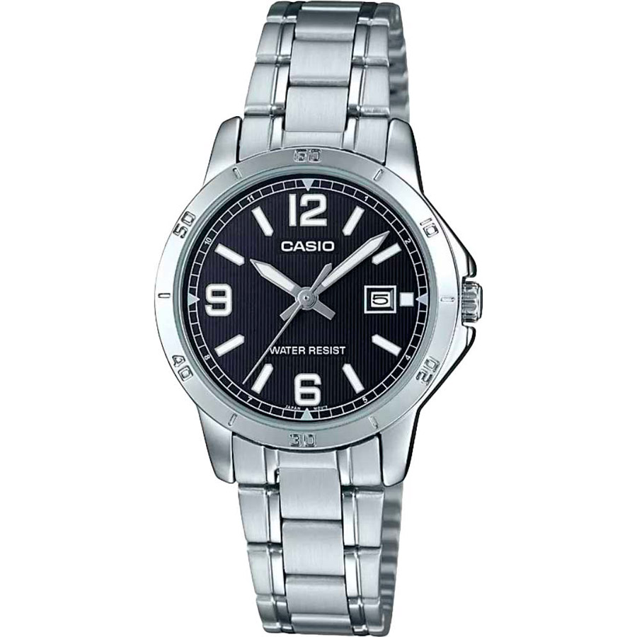 Часы Casio LTP-V004D-1B2 женские часы casio ltp v004d 1b