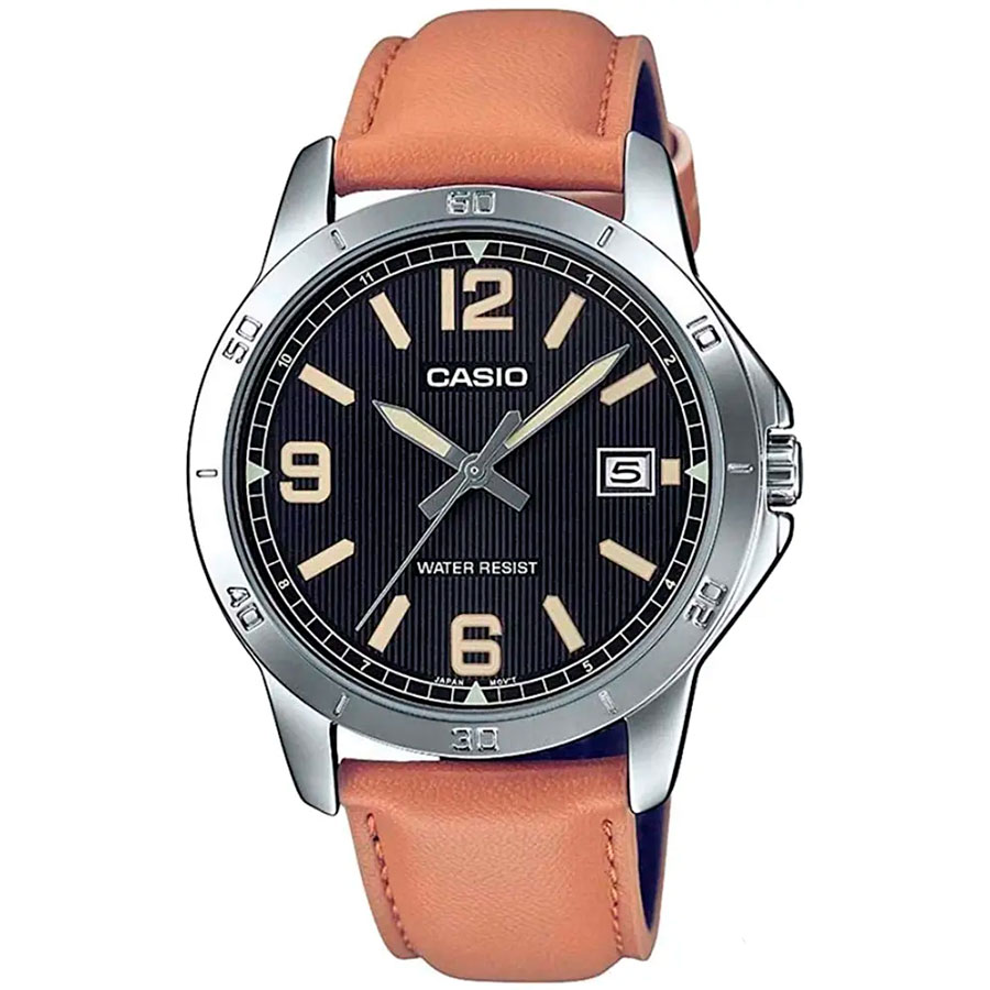 Часы Casio MTP-V004L-1B2 наручные часы casio collection mtp v004l 1b2 коричневый бежевый