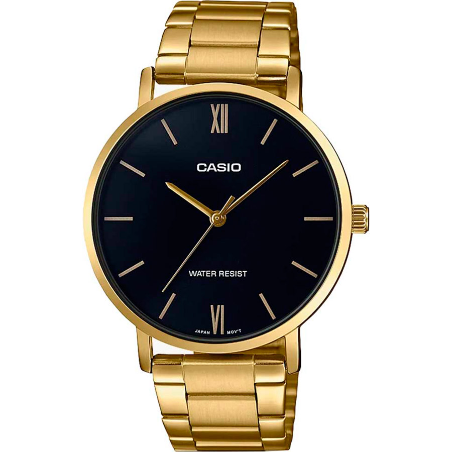 Часы Casio MTP-VT01G-1B часы наручные casio mtp v002g 1b
