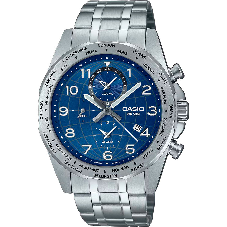 Часы Casio MTP-W500D-2A наручные часы casio collection mtp e321rl 2a
