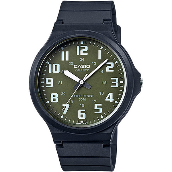 Часы Casio MW-240-3B часы casio w 216h 3b